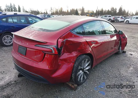 2024 Tesla Model 3 Long Range Dual Motor All-Wheel Drive/Rear-Wheel Drive from USA, damaged, VIN 5YJ3E1EA9RF801868